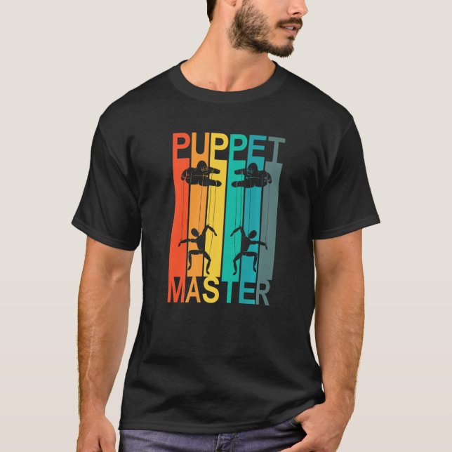 Puppet Master Puppeteer Puppetry T-Shirt (Front)