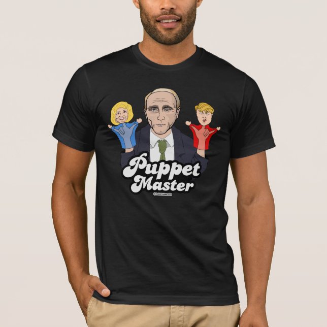 Puppet Master Putin T-Shirt (Front)