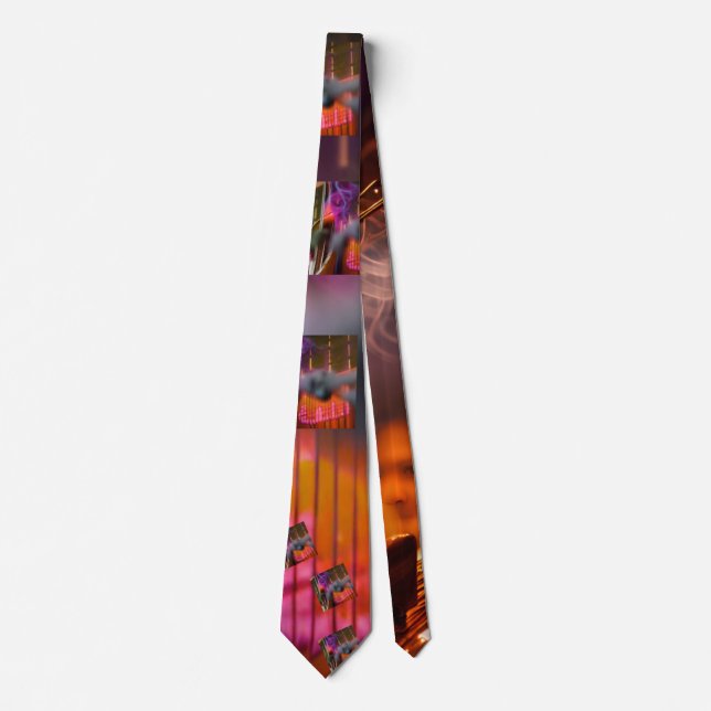Puppet " Neo Jazz Club D'Urban" Neck Tie (Front)