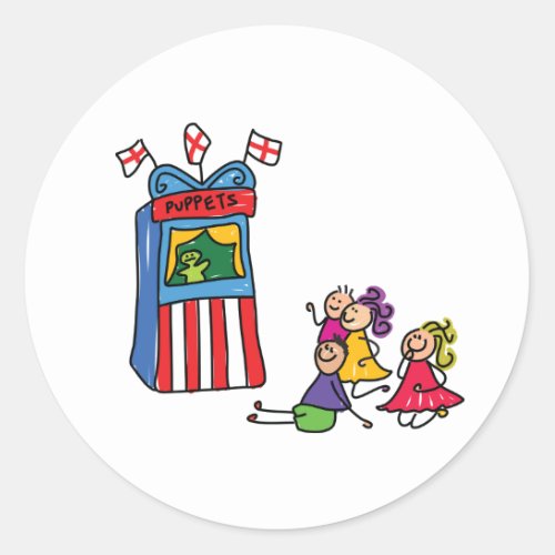 Puppet Show Stickers