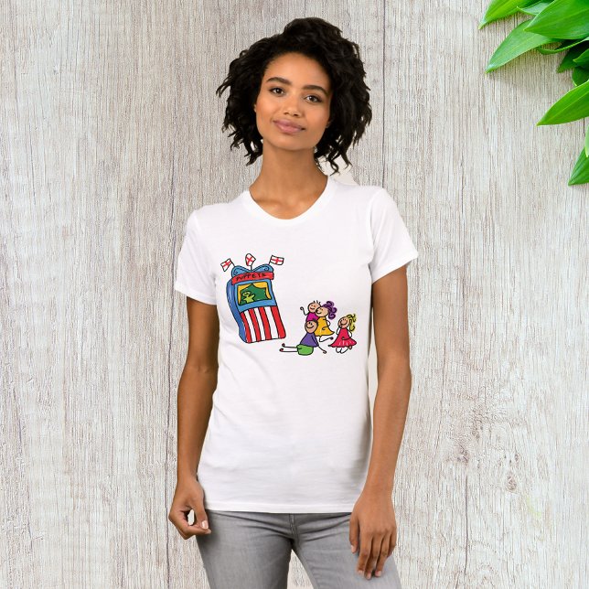 Puppet Show Womens T-Shirt (Creator Uploaded)