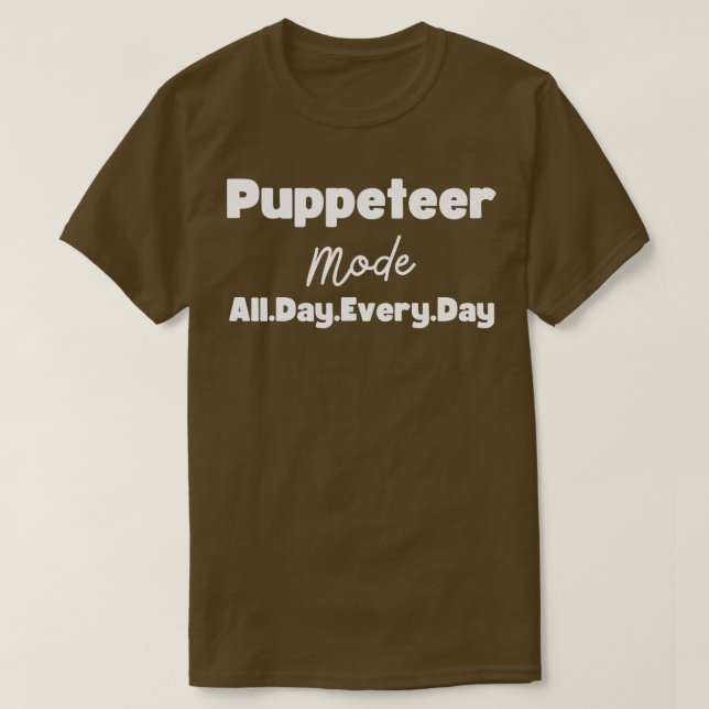 Puppeteer T-Shirt (Design Front)