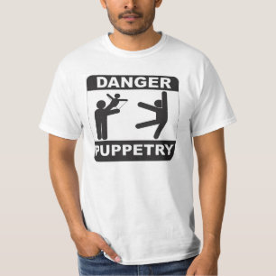 Puppeteers Unite- Danger Puppetry T-Shirt