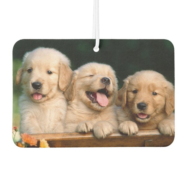 Puppies Air Freshener (Front)