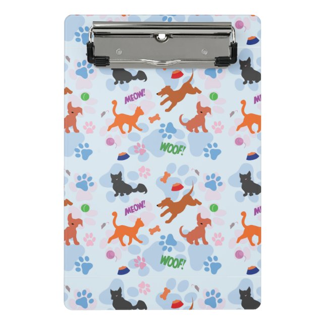 Puppies and Kittens Mini Clipboard (Front)