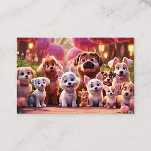 Puppies Business Card