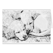 Puppies Card (Front Horizontal)