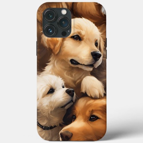 Puppies iPhone 13 Pro Max Case