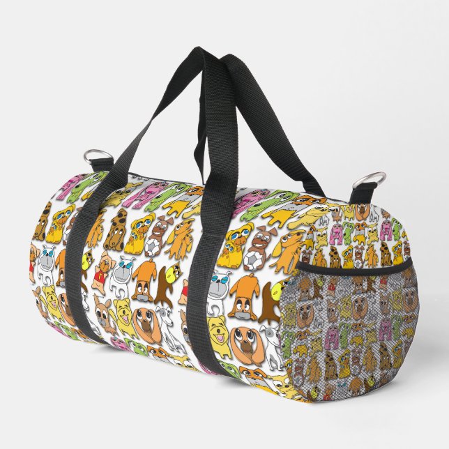 Puppies Collectible Duffel Bag (Right Corner)