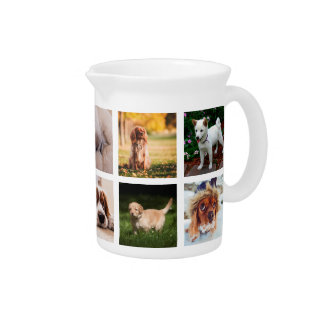 Puppies Dogs Instagram Photos Beverage Pitcher