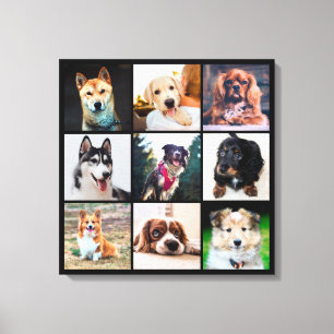 Puppies Dogs Instagram Photos Canvas Print