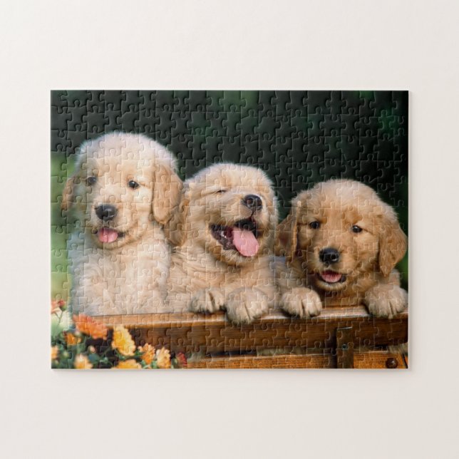 Puppies Game Puzzle (Horizontal)
