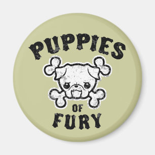 Puppies of Fury Magnet