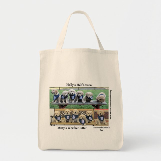 Puppies of WCC Tote Bag (Front)