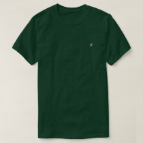 Puppy accent Dark Green T-Shirt