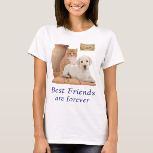 Puppy and kitten All-Over-Print T-Shirt