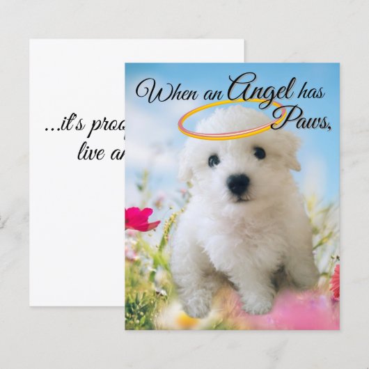 Puppy Angel  (Front/Back)