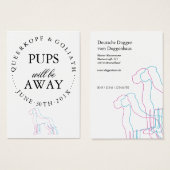 Puppy Announcement (Front & Back)