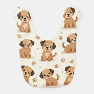 Puppy Baby Bib