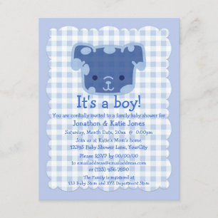 Puppy Baby Shower Invitation