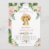 Puppy Baby Shower invitation, Invitation (Front/Back)