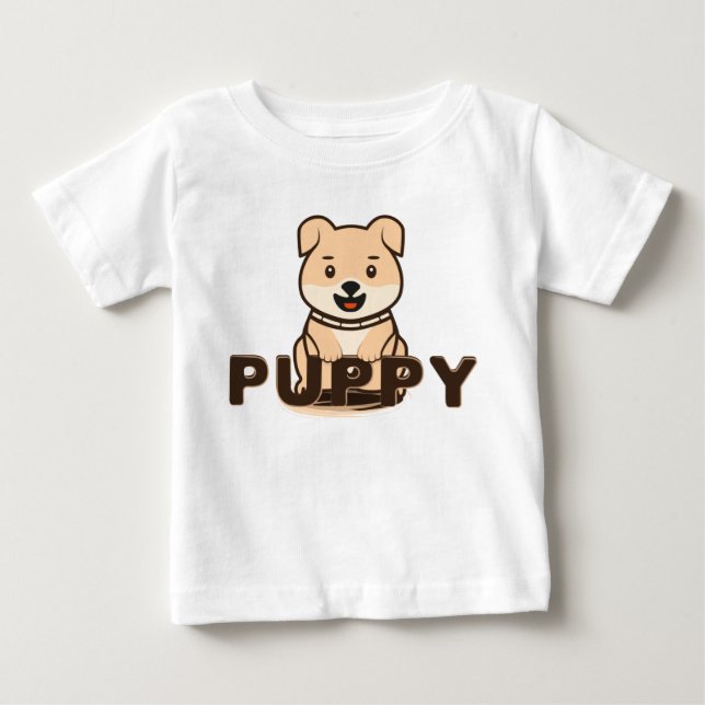 Puppy Baby T-Shirt (Front)