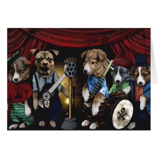 Puppy Band Cards (Front Horizontal)