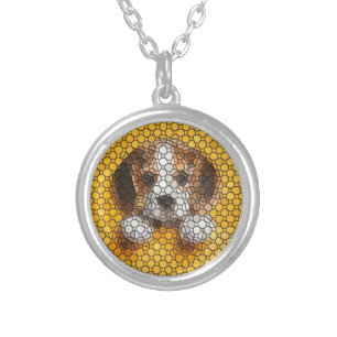Puppy, Beagle,pet Silver Plated Necklace