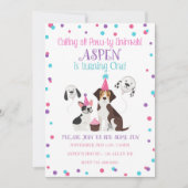 Puppy Birthday Party Invitations (Front)