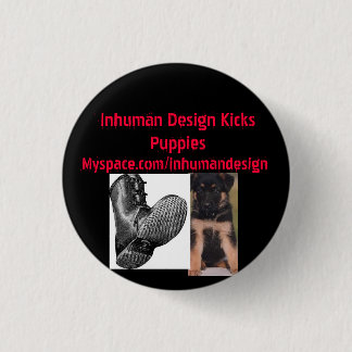 puppy, boot-735943, Inhuman Design Kicks Puppie... Button