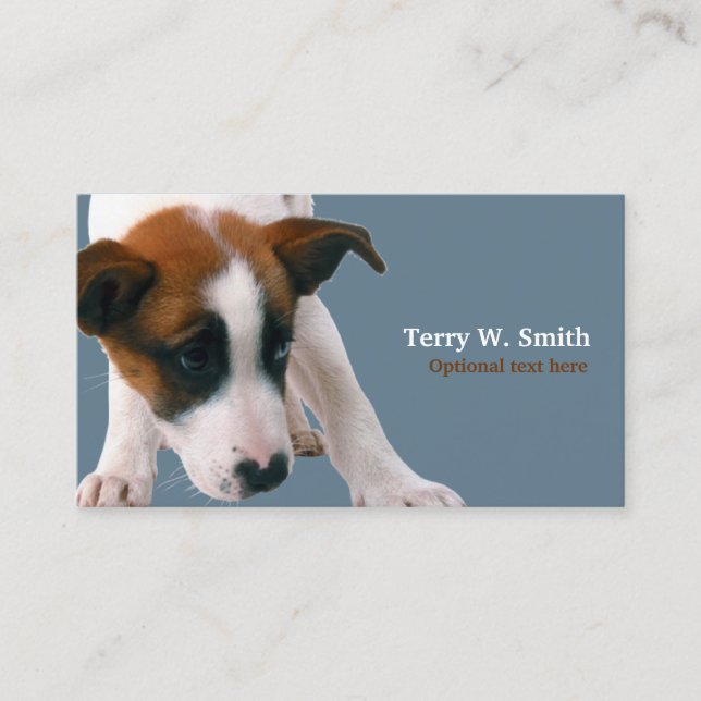 Puppy Business Card (Front)