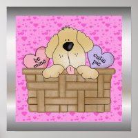 Puppy Candy Poster