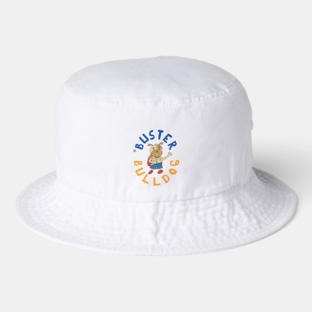 Puppy Character Cap for Summer Fun - Bucket Hat (Front)