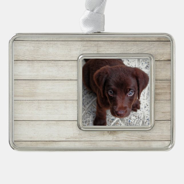 Puppy Christmas Ornament (Front)