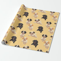 Puppy Christmas Paper