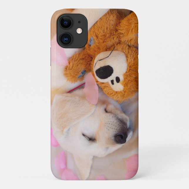 Puppy cuddles 02 Case-Mate iPhone case (Back)