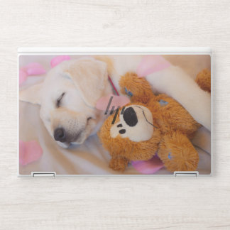 Puppy cuddles 02 HP laptop skin