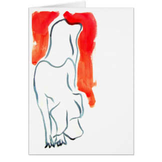 Puppy Descending a Staircase Cards