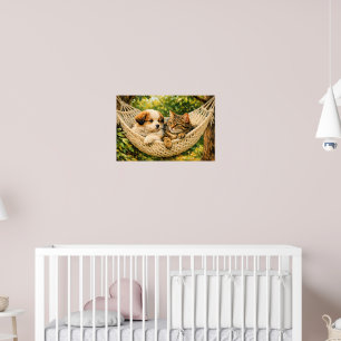 Puppy Dog and Kitty Cat, Poster