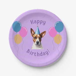 Puppy Dog Birthday Paper Plates