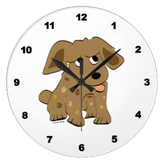 Puppy Dog Clock