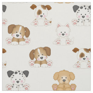 Puppy Dog Fabric