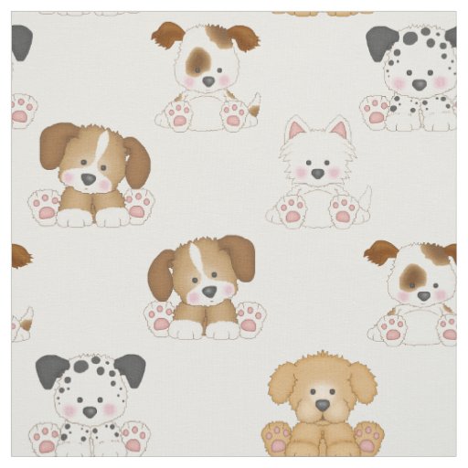 Puppy Dog Paw Prints Rug by decampstudios