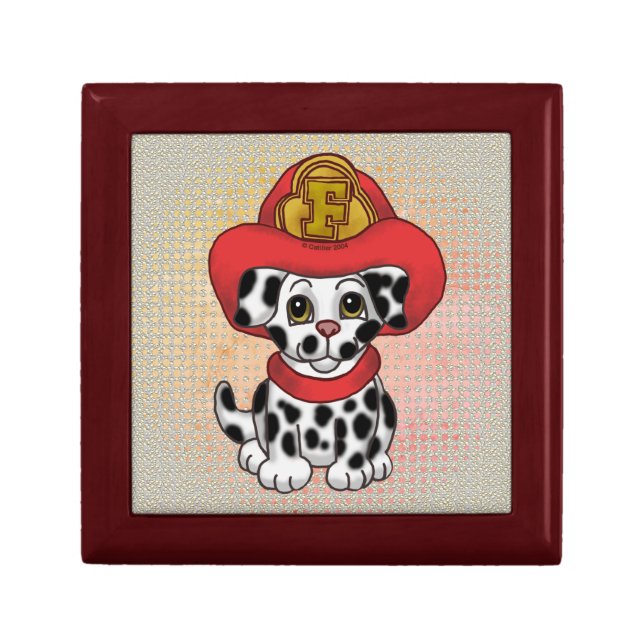 Puppy Dog Firefighter  Gift Box (Front)