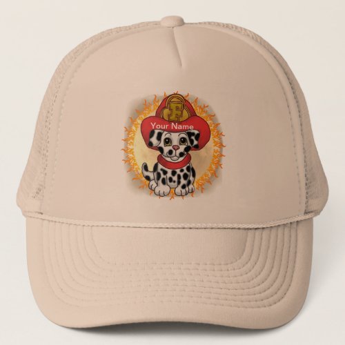 Puppy Dog Firefighter  hat