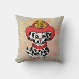 Puppy Dog Firefighter pillow