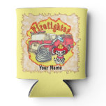 Puppy Dog  Firetruck Firefighter  Can Cooler