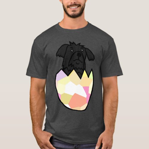 Puppy Dog Hatching from Easter Egg T_Shirt