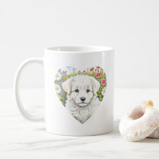 Puppy Dog Heart Mug