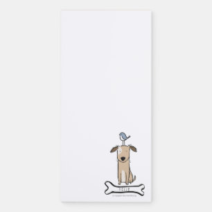Puppy dog hello notepad